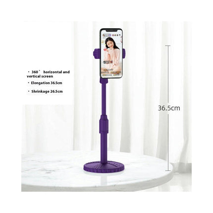 Mount for Desk Adjustable Height & Angle Rotating Desktop Phone Stand