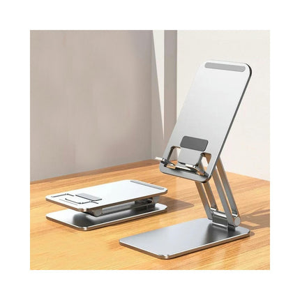 Folding Phone Stands Fully Adjustable in Angle Height - Solid Cradle Dock Phone Holder for Desk