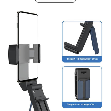 Multifunctional Travel Phone Lazy Bracket Folding 360-degree Rotary Desktop Clip Bracket