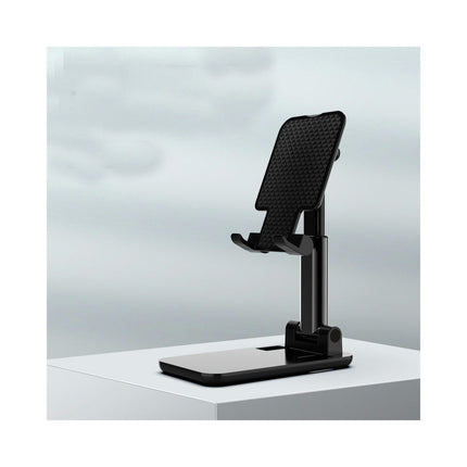 Foldable Phone Stand for Desk - Height Adjustable Portable Cellphone Cradle Stable Dock