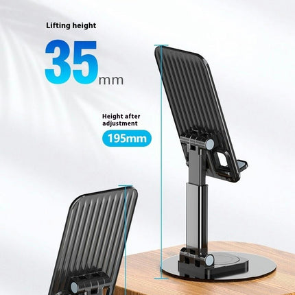 Folding Fully Adjustable Foldable Desktop Phone Holder Dock 360¡ã Rotating Alloy Phone Holder