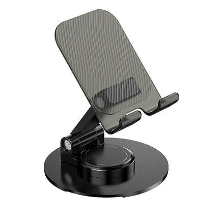 Metal Phone Stand Desktop 360 Degree Rotating Extendable Lazy Tablet Stand