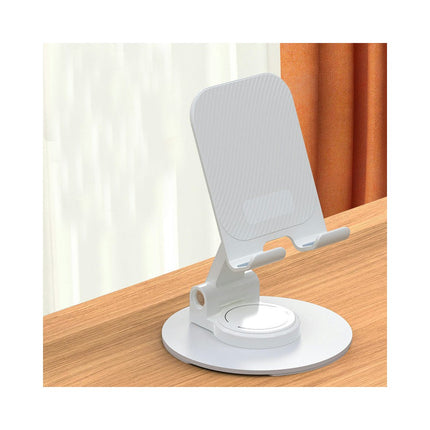 Metal Phone Stand Desktop 360 Degree Rotating Extendable Lazy Tablet Stand