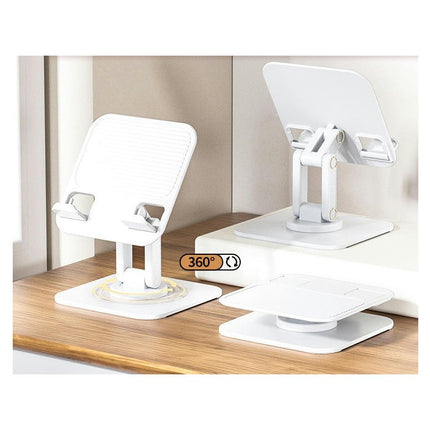 Multi-Function Tablet/Mobile Stand 360 Degree Rotatable Alloy Stand Folding Tablet Holder