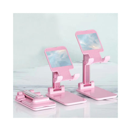 Universal Foldable Phone Tablet Holder Adjustable Multi Angle Desktop Smartphone Stable Cradle