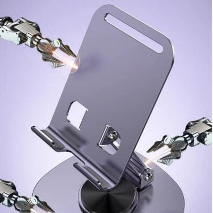 Sturdy Metal Phone Holder and Tablet Stand Compatible with All Smart Phones Tablets Desk Accessories