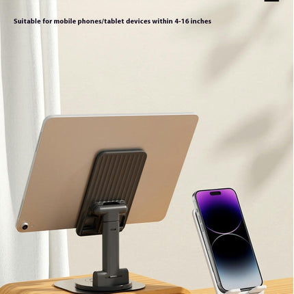 Foldable Phone Stand for Desk 360¡ã Rotation Desk Phone Stand Non-Slip Tablet Holder Stand