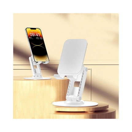 Fully Foldable Adjustable Desktop Phone Holder Thick Case Friendly Holder