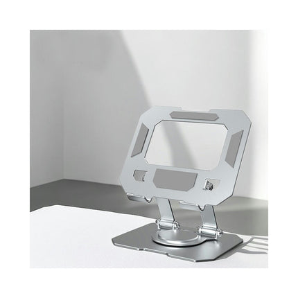 Tablet for Desk Swivel Stand - with 360 Rotating Base Alloy Foldable Desktop Stand Holder