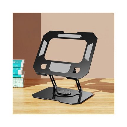 Tablet for Desk Swivel Stand - with 360 Rotating Base Alloy Foldable Desktop Stand Holder