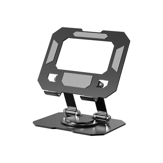 Tablet for Desk Swivel Stand - with 360 Rotating Base Alloy Foldable Desktop Stand Holder