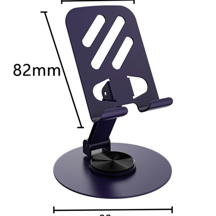 Rotating Adjustable Phone Holder Made of Metal Foldable Desktop Phone Holder