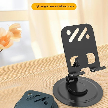 Rotatable Phone Holder - for Desk Alloy Desktop Phone Stand Compatible with Phone Tablet