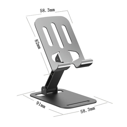 Adjustable Cell Phones Stand for Desk - Foldable Desktop Phone Holder Cradle Dock