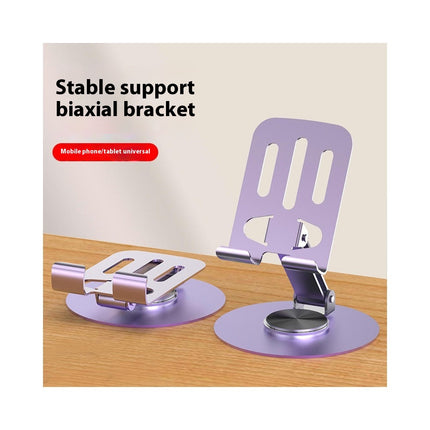 Adjustable Cell Phones Stand for Desk - Foldable Desktop Phone Holder Cradle Dock