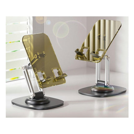 Phone Stand for Desk - Rotating Adjustable for Desk Rotating Stable Desktop Mobile Phone Holder