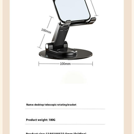 Mobile Phone Stand Desktop Multi-Function Folding Lift Support Stand Tablet Universal Shelf