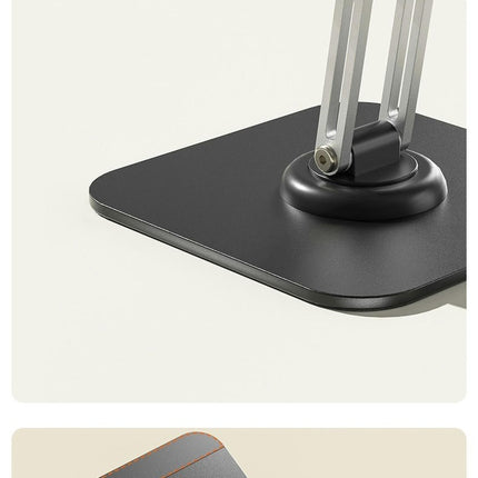 Rotating Stand Adjustable Foldable Desktop Phone Holder with Wide Compatibility for Phone Tablet