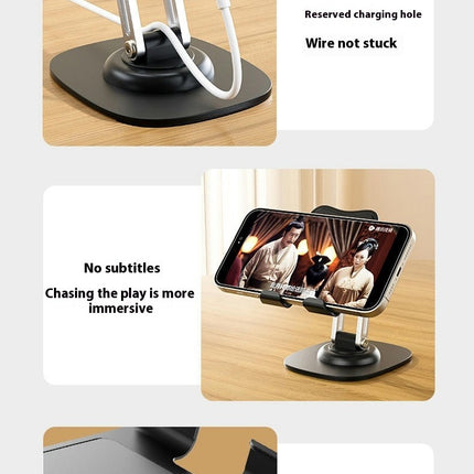 Foldable Rotating Phone Stand Adjustable Desktop Cell Phone Holder