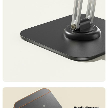 Rotating Foldable Phone Stand with Adjustable Angles - for Tablets and Smartphones