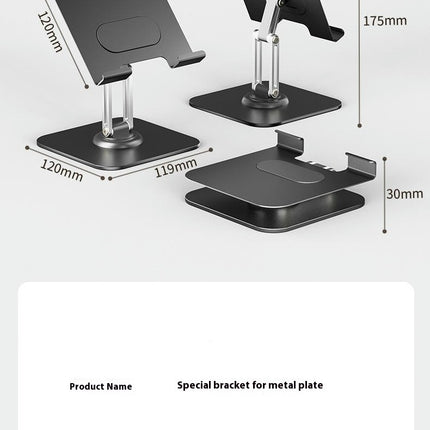 Rotating Foldable Phone Stand with Adjustable Angles - for Tablets and Smartphones