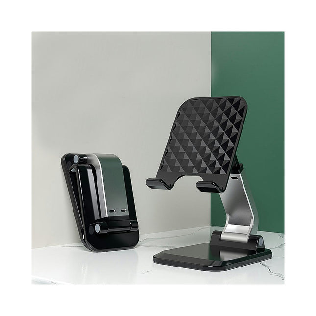 Desk Adjustable Angle Height Phone Stand for Compatible with Phone and Tablets