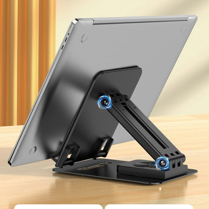 Fully Adjustable Foldable Desktop Phone Holder Base Foldable Desktop Cell Phone Stands