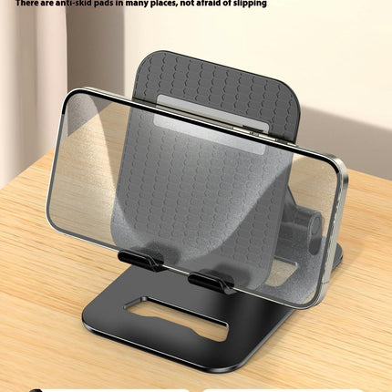 Fully Adjustable Foldable Desktop Phone Holder Base Foldable Desktop Cell Phone Stands