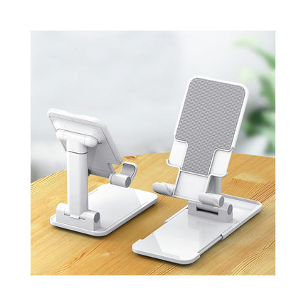 Height Adjustable Cell Phone Stand for Desk Thick Case Friendly Portable Phone Stand