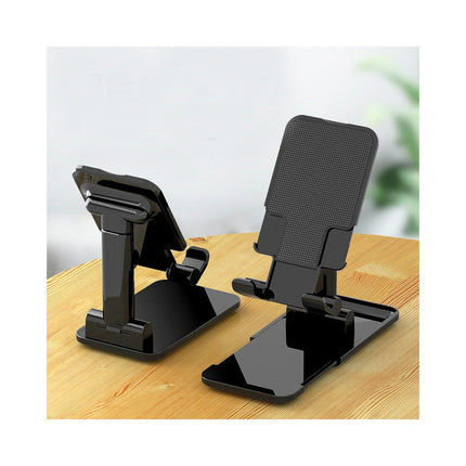 Height Adjustable Cell Phone Stand for Desk Thick Case Friendly Portable Phone Stand