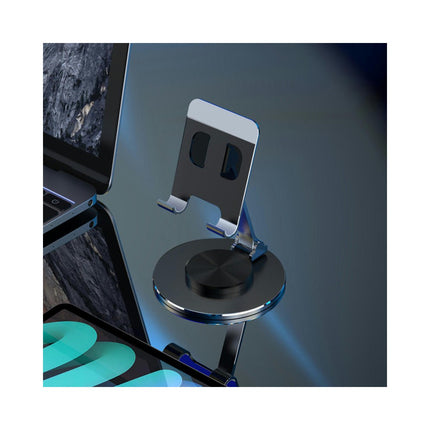 Universal Desktop Adjustable Portable 360¡ã Rotating Foldable Multi-Angle Cell Phone Stand