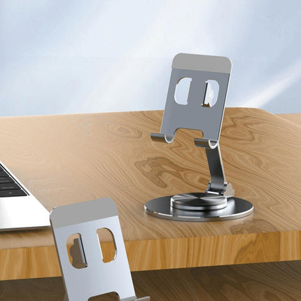 Universal Desktop Adjustable Portable 360¡ã Rotating Foldable Multi-Angle Cell Phone Stand