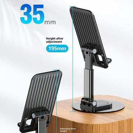 Adjustable Angle Phone Stand Anti-Slip Base Phone Holder degree Rotation Folding Desktop Stand