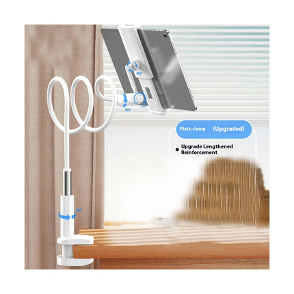 Gooseneck Phone Holder for Bed 360¡ã Rotate Support Rod One-Hand Adjustable Cell Phone Holder