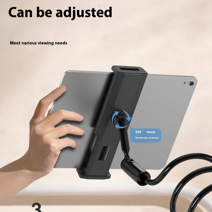 Gooseneck Phone Holder for Bed 360¡ã Rotate Support Rod One-Hand Adjustable Cell Phone Holder