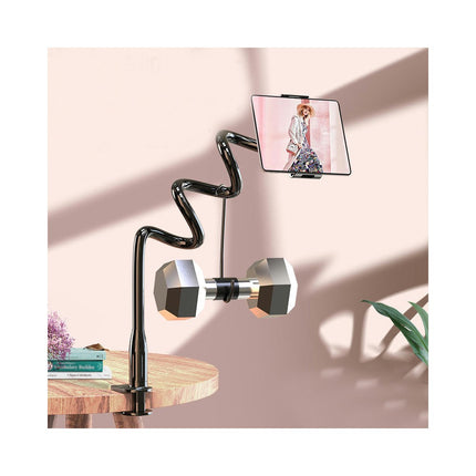 Bed Gooseneck Mount Table Mobile Phone Holder Stand Clip Flexible Rotation Phone Holder