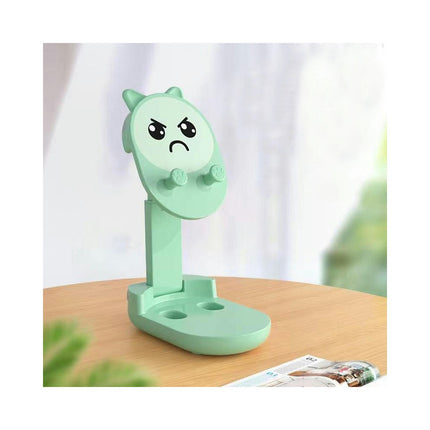 Foldable Holder Cute Pattern Printed - Lifting Adjustable Cell Phone Holder