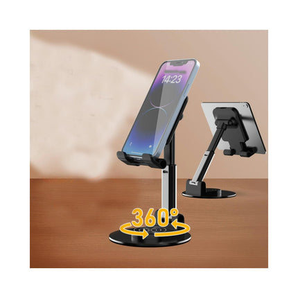 Rotating Folding Mobile Phone Stand - Stable and Adjustable Perfect for Phones and Tablets