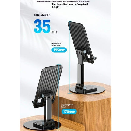 Rotating Folding Mobile Phone Stand - Stable and Adjustable Perfect for Phones and Tablets