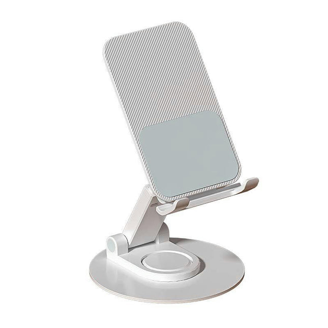 Airplane Rotating Phone Stand with Adjustable Height and Foldable Design for Phone Tablet