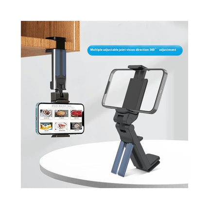 Airplane Phone Holder Mount with 360¡ãRotation - Portable Foldable Travel Essentials for Flying