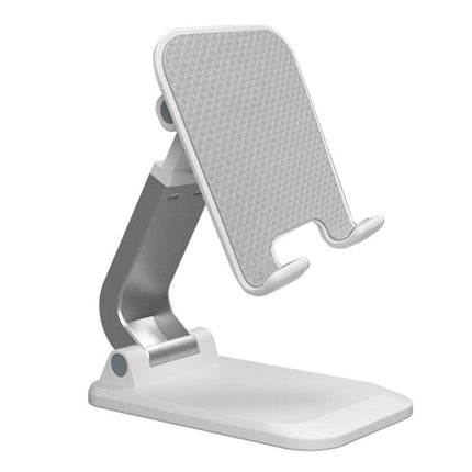 Angle Height Adjustable Cell Phone Holder - with Silicon Pad for Desk Forldable Mobile Phone Holder