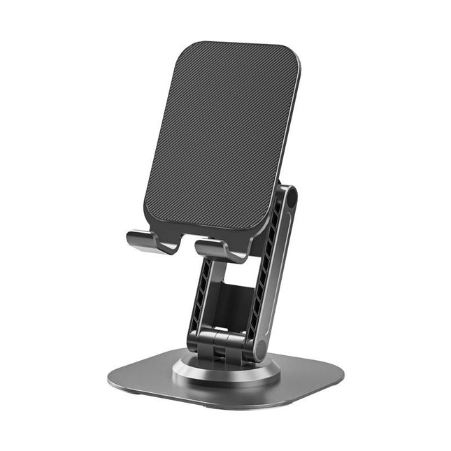 Rotating Desktop Phone Holder Made of Metal - Foldable Desktop Phone Holder