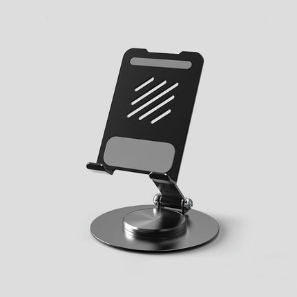 Rotating Desktop Phone Holder Made of Metal - Foldable Desktop Phone Holder