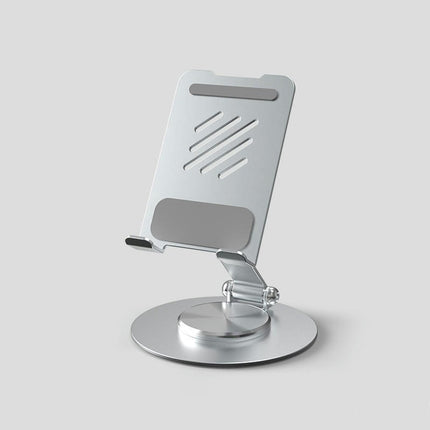 Rotating Desktop Phone Holder Made of Metal - Foldable Desktop Phone Holder