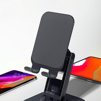 Rotating Desktop Phone Holder Made of Metal - Foldable Desktop Phone Holder