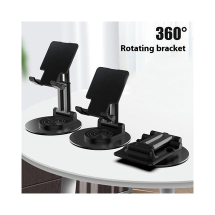 Folding Cell Phone Stand Fully Adjustable Foldable Desktop Dock 360¡ã Rotating Phone Holder