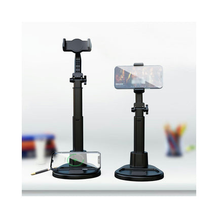 Desktop Mobile Phone Holder Stand 360 Rotate - for Live Streaming Shoot Video YouTube