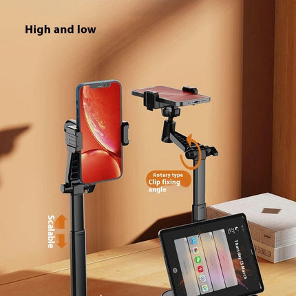 Desktop Mobile Phone Holder Stand 360 Rotate - for Live Streaming Shoot Video YouTube