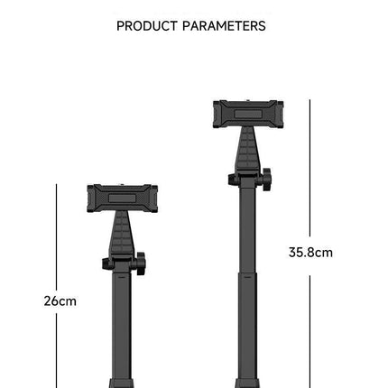 Desktop Mobile Phone Holder Stand 360 Rotate - for Live Streaming Shoot Video YouTube